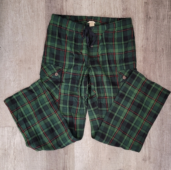 Duluth trading plaid cargo pants size M x 32 - Picture 1 of 4